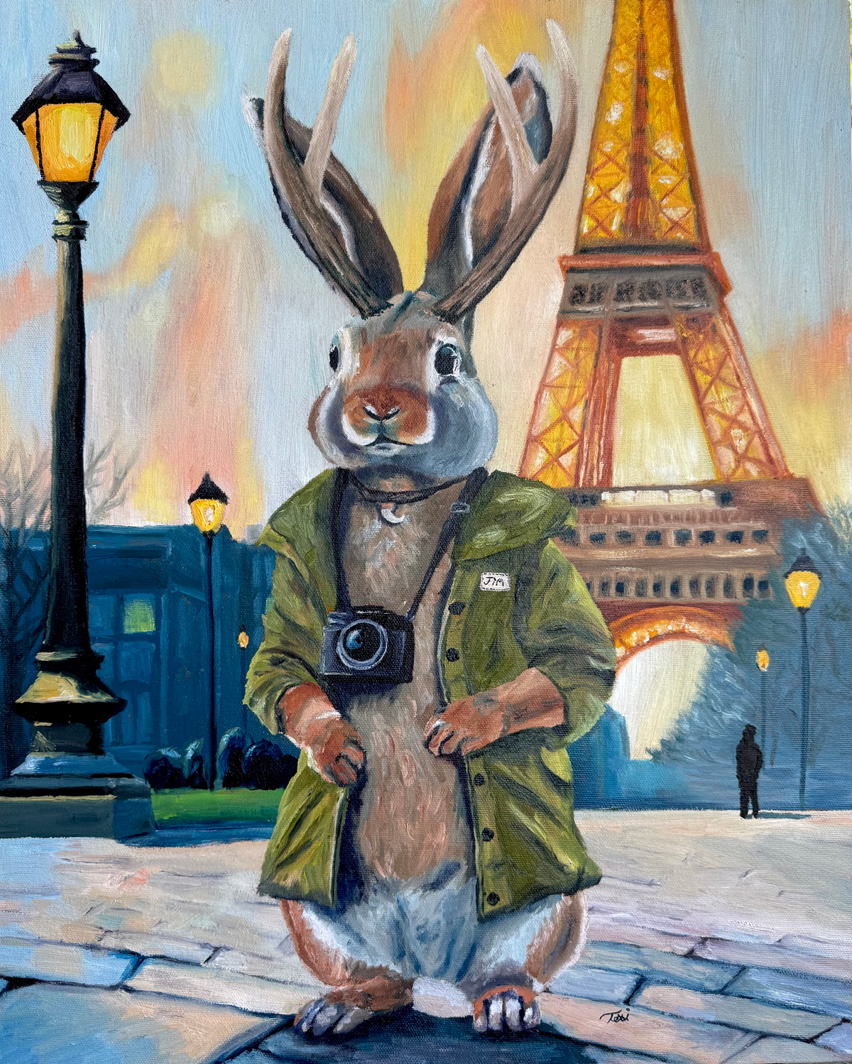 Jim the Jackalope in Paris